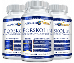 Research Verified® Forskolin bottles