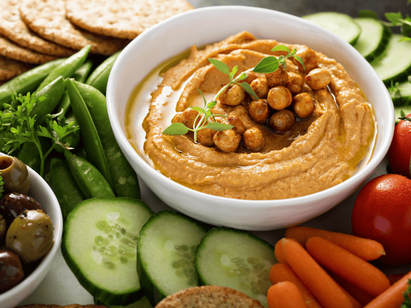 Hummus platter