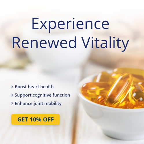 Experience renewed vitality with Research Verified Omega-3