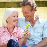 older couple smiling