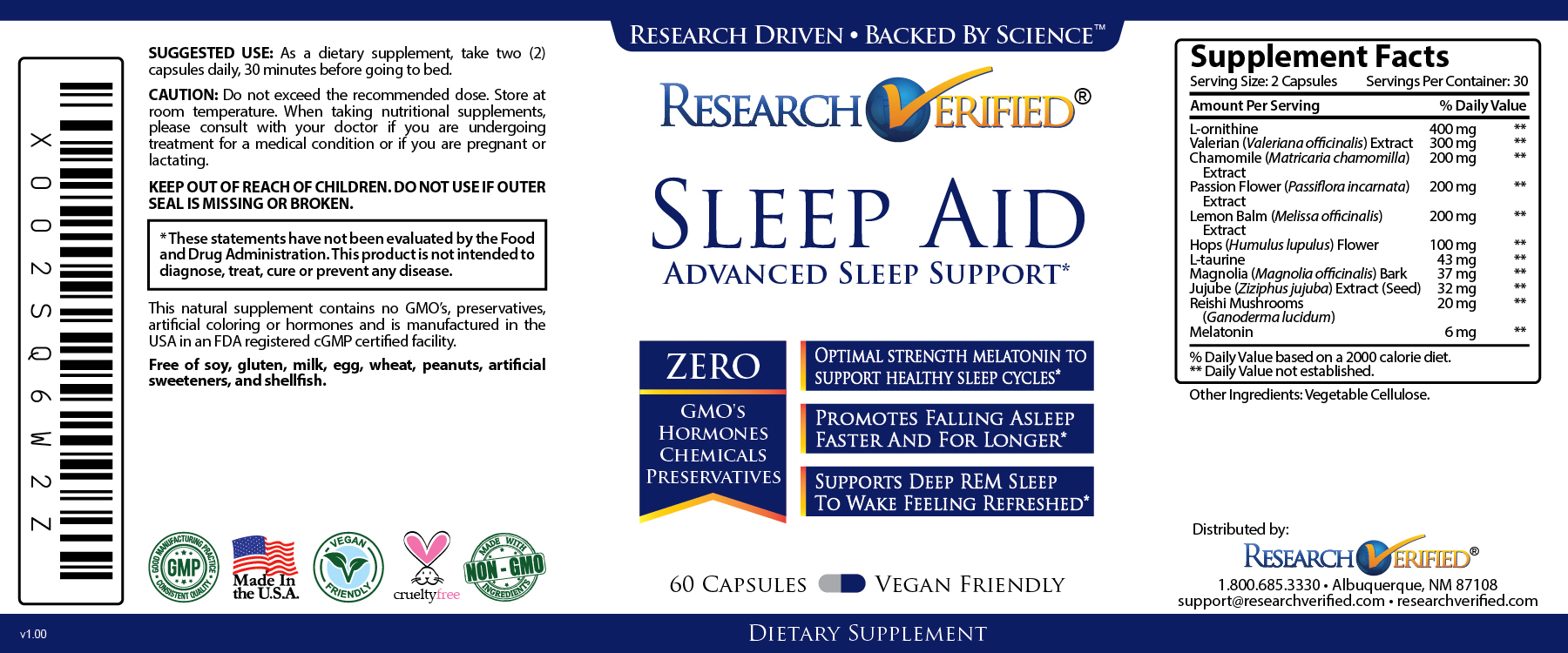 research sleeping aid